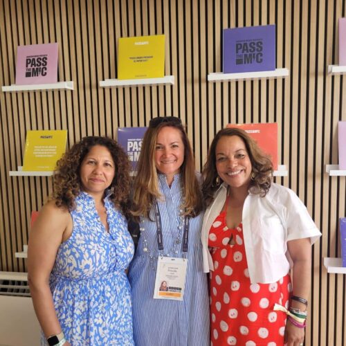 Image of Ritu Trivedi, Priscilla Vals and Carryl Pierre-Drews at Cannes 2024